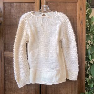 ✨ VINTAGE ✨ Italian Ivory Beaded Sweater